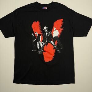 Vintage U2 Vertigo 2005 Tour T-Shirt Croke Park Dublin Ireland Band Tee XL USA